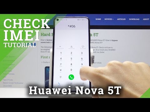 How to Check IMEI & Serial Number in HUAWEI Nova 5T