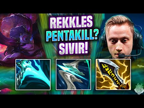 REKKLES ALMOST PENTAKILL AT LEVEL 1! - KC Rekkles Plays Sivir ADC vs Pyke! | Preseason 2022