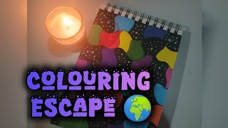 🌍🪄✨🤍Fun Coloring Escape | Relaxing Art You'll Love