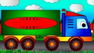 Neşeli Şekiller - Kamyon - Eğitici Çizgi Film