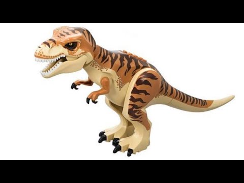 Lego Jurassic World: Indoraptor Escape [2018] - Rexy Screen Time