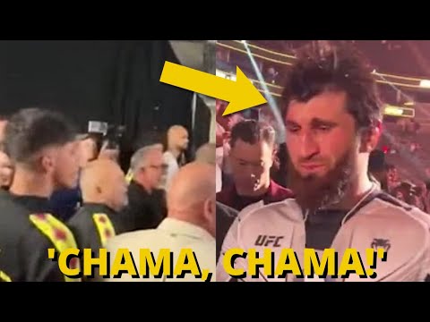 Alex Pereira’s team brutally mocks Magomed Ankalaev backstage at UFC 320