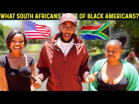 🇺🇸🇿🇦What South Africans Think of Black Americans? *ASTOUNDING Answers!*