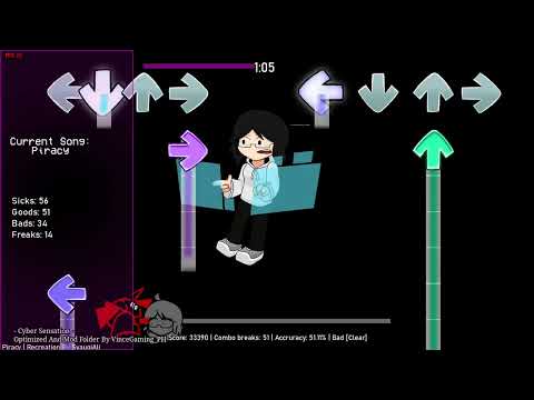 Paldo Vs Taeyai | Baldi's Basics In Funkin X Cyber Sensation - Piracy