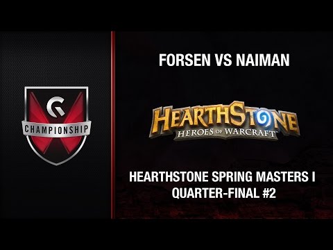 Forsen vs Naiman - GC's 2015 Hearthstone Spring Masters I (QF #2)