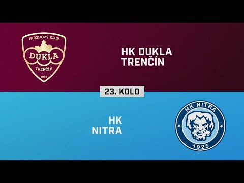 23. kolo: HK Dukla Trenčín – HK Nitra 1:7 (HIGHLIGHTY)