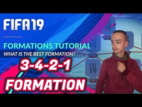 FIFA 19 BEST FORMATIONS 3-4-2-1 TUTORIAL - BEST CUSTOM TACTICS & INSTRUCTIONS