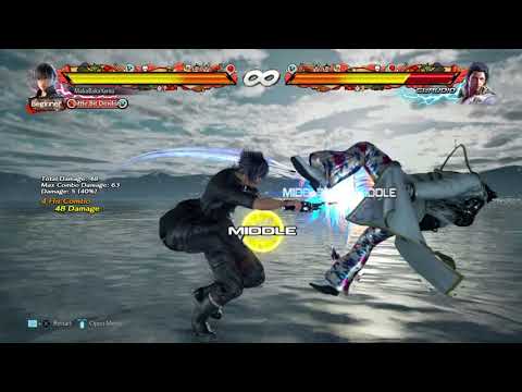 Tekken 7 noctis BnB day 1 combos