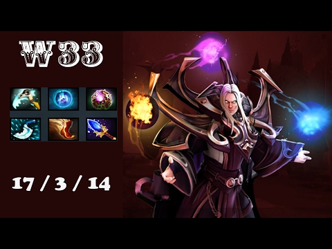 Dota 2- INVOKER by W33 - Top 1 invoker in thr world