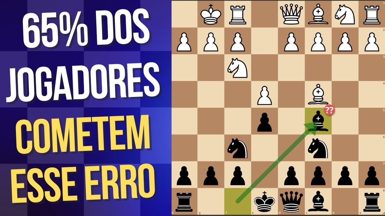 O Erro Mais Comum na Abertura Italiana!!!