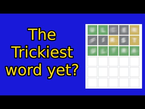 Wordle of the Day: The Trickiest word yet? (2022-02-25)