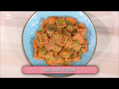 Ravioli rossi alle zucchine - ร sempre mezzogiorno 30/09/2024