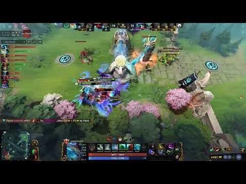 Yatoro's Perspective - in his unkillable Morphling with 12 Kills in 4 mins | Bali Major #dota2