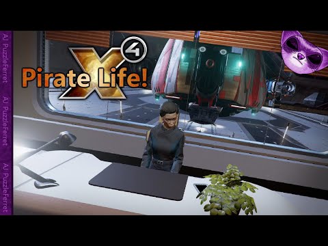 X4 Pirate Life Ep49 - Bravely hiding from the Xenon!