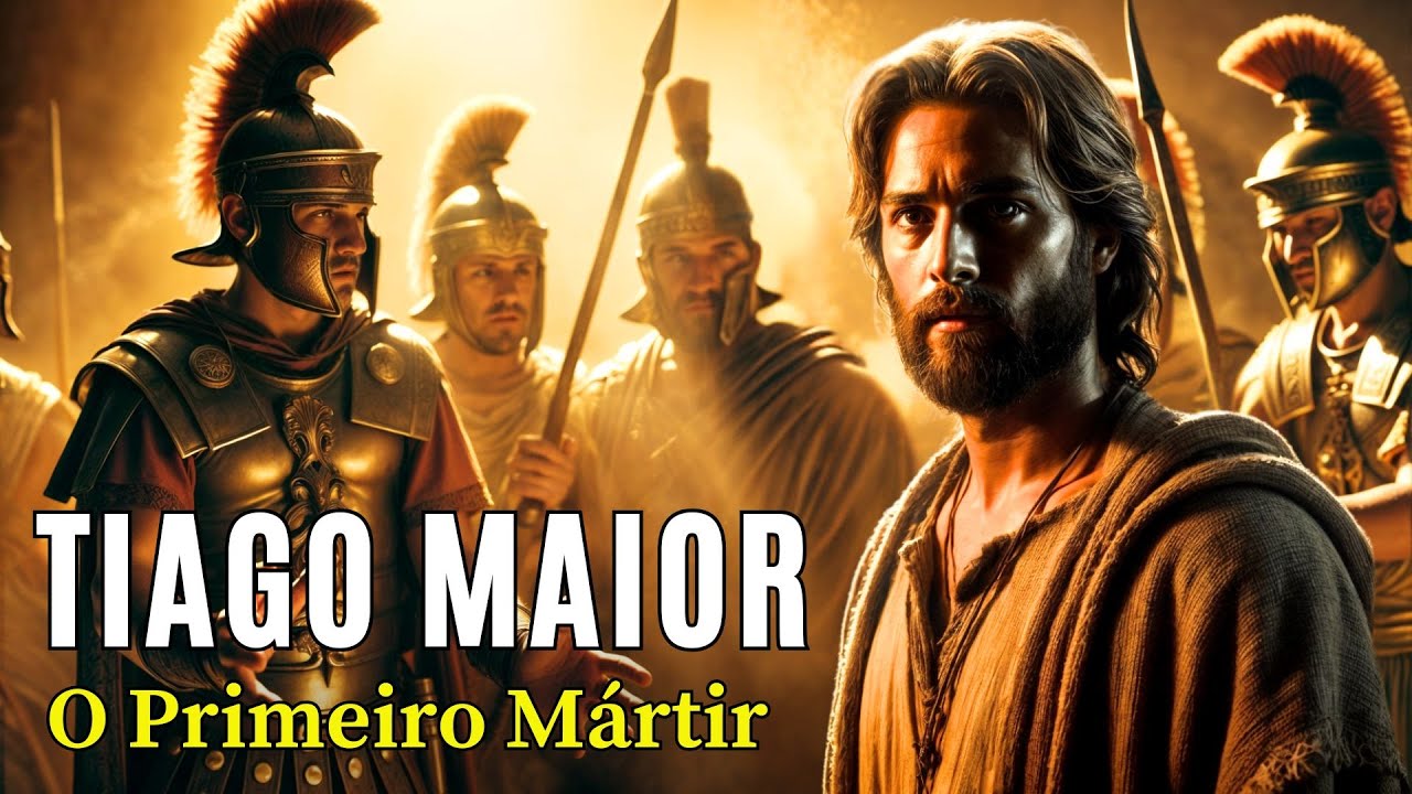 TIAGO MAIOR, Filho de Zebedeu: A História Que Todos Precisam Conhecer! História Bíblica