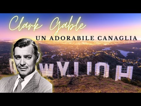 CLARK GABLE, UN’ADORABILE CANAGLIA