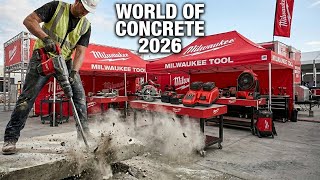 World of Concrete 2026: Every New Milwaukee Tool REVEALED!