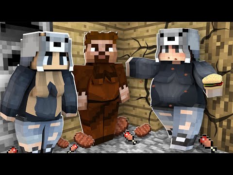 AİLECEK ŞİŞMAN OLDUK 😋 - Minecraft