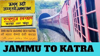 preview picture of video 'Jammu to katra an amazing train journey indian railways- Rover tribes'