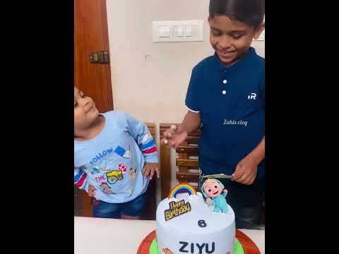 Ziyu birthday |#cake #kidscakeideas