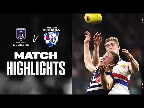 Fremantle v Western Bulldogs Highlights | Elimination Final, 2022 | AFL