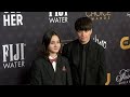 Frankie Corio And Charlotte Wells 2023 Critics Choice Awards Red Carpet Arrivals