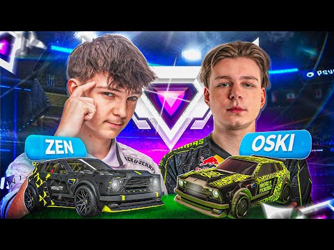 CRAZY GAMES IN RANKED 2V2 | ZEN X OSKI