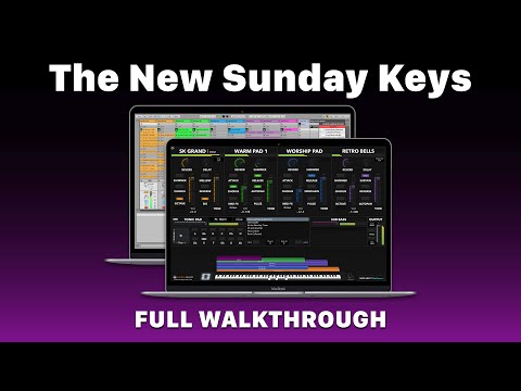 Introducing the New Sunday Keys - Full Walkthrough - MainStage and Ableton Live Keys Template