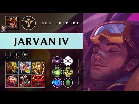 Jarvan IV Support vs Alistar - KR Master Patch 25.24