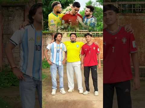 Ronaldo gets support from neymar & messi fans💪💯#ronaldo#ronaldofans#cr7#cr7fans#neymar#messi