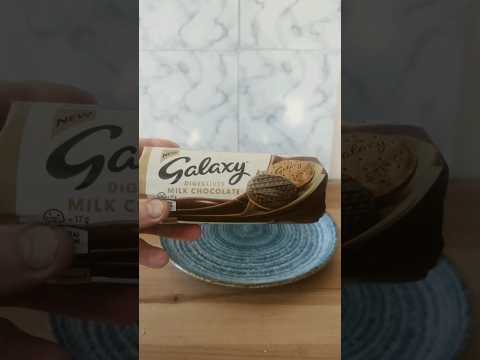 Galaxy Milk Chocolate Digestives Review #shorts #foodreview #galaxy