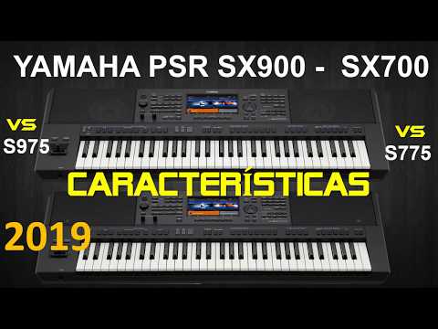 CARACTERÍSTICA YAMAHA SX900 - SX700 (2019) VS S975 - S775 - ESPAÑOL