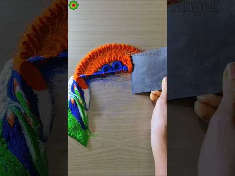 Republic Day Rangoli Designs Simple | गणतंत दिवस रंगोली 🇮🇳