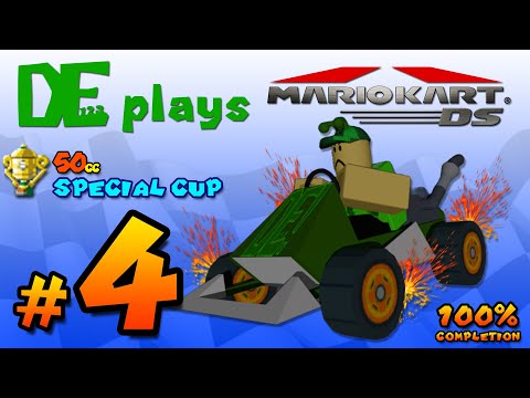 DE123 Plays: Mario Kart DS - #4: 50cc Special Cup (100%)