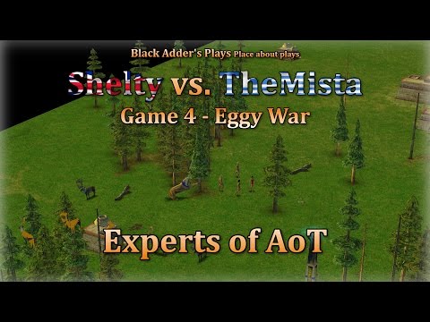 Experts of AoT: Eggy War - Shelty vs. TheMista, Game 4 - Isis vs. Set - Age of Mythology: TT