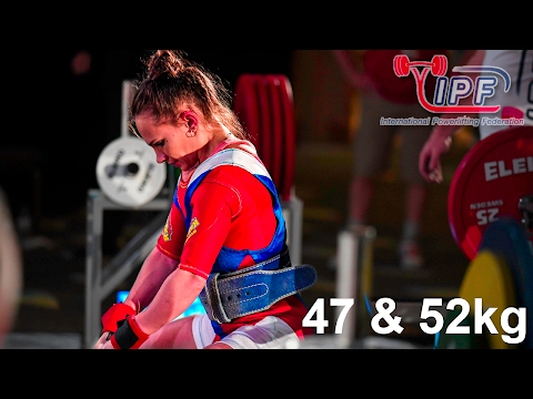Women, 47 & 52 kg - World Open Powerlifting Championships 2016