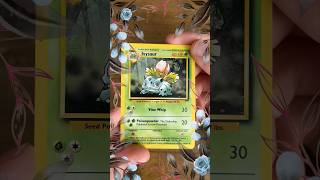 THE POISON IVY! - Vintage Base Set Ivysaur Breakdown - Pokémon TCG #shorts