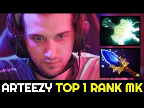 ARTEEZY Top 1 Rank Monkey King with Aghanim's Scepter Build 7.32c Dota 2