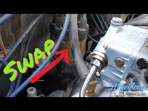 Distributor Swap Small Block Mopar  * Installing in 1980 Dodge 318