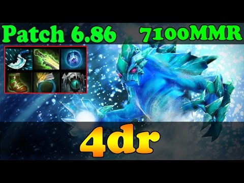Dota 2 - Patch 6.86 : 4dr 7100 MMR Plays Morphling Vol 1- Ranked Match Gameplay!