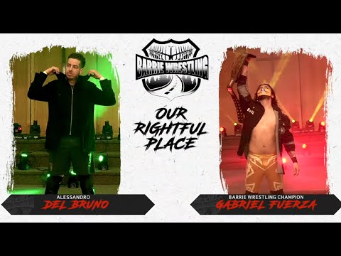 Alessandro Del Bruno Vs. Gabriel Fuerza | MV