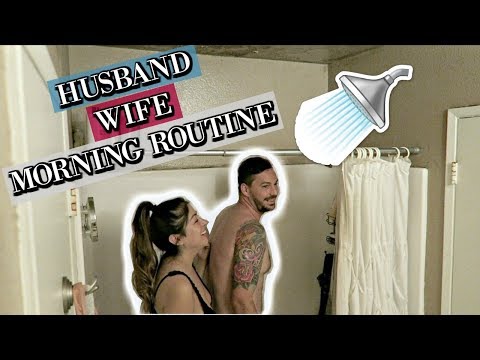 OUR HUSBAND WIFE (COUPLES) MORNING ROUTINE *MARRIED* Video