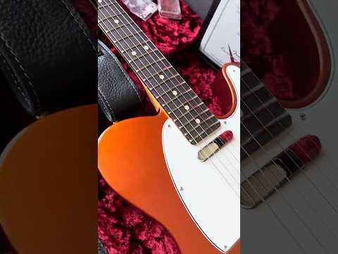 2025 Fender Custom Shop Telecaster W25 Custom Deluxe NOS Limited Edition - Fire Mist Orange image 26