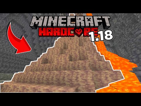 Minecraft 1.18 Hardcore Survival - Ep 12 - Biggest Dripstone Cluster!