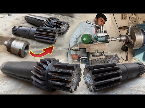 The Ultimate Heavy-Duty Gear Block Repair Performed by a Professional Mechanic Step by Step…