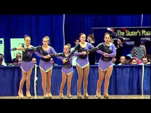 2015 US Roller Nationals - Jr Precision Team Final -  Team Roller Sport