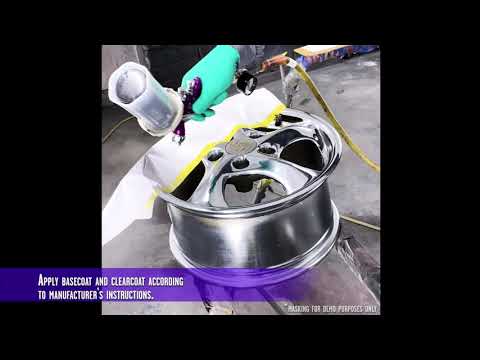 Paint Chrome Wheels with Bulldog