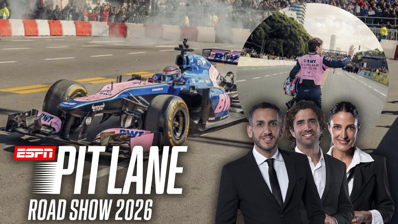 ¡TODO LO QUE DEJÓ EL ROAD SHOW DE FRANCO COLAPINTO EN BUENOS AIRES 2026! | ESPN PIT LANE