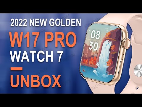 Original W17 Pro Smartwatch Unbox&Review, 2022 Series 7 Copy 1.9inch Display PK W27 W37 HW7 Max?