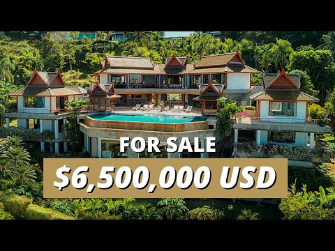 6-Bedroom Luxury Pool Villa in Phuket (5.5 Million USD)